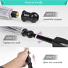 Pour-Protection Umbrella With Reflective Lining And Leash Holder