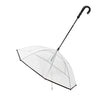 Pour-Protection Umbrella With Reflective Lining And Leash Holder