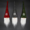 Aytai 3pcs Christmas Gnome Wine Bottle Cover Topper Green/Red Felt with  White Beard Gnome Wine Topper christmas ornaments