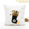 FENGRISE Merry Christmas Pillow Case Christmas Ornaments Navidad Christmas Decoration For Home Happy New Year 2019 Xmas 2018
