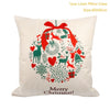 FENGRISE Merry Christmas Pillow Case Christmas Ornaments Navidad Christmas Decoration For Home Happy New Year 2019 Xmas 2018