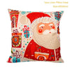 FENGRISE Merry Christmas Pillow Case Christmas Ornaments Navidad Christmas Decoration For Home Happy New Year 2019 Xmas 2018