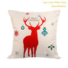 FENGRISE Merry Christmas Pillow Case Christmas Ornaments Navidad Christmas Decoration For Home Happy New Year 2019 Xmas 2018