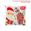 FENGRISE Merry Christmas Pillow Case Christmas Ornaments Navidad Christmas Decoration For Home Happy New Year 2019 Xmas 2018