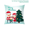 FENGRISE Merry Christmas Pillow Case Christmas Ornaments Navidad Christmas Decoration For Home Happy New Year 2019 Xmas 2018