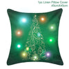 FENGRISE Merry Christmas Pillow Case Christmas Ornaments Navidad Christmas Decoration For Home Happy New Year 2019 Xmas 2018