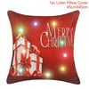 FENGRISE Merry Christmas Pillow Case Christmas Ornaments Navidad Christmas Decoration For Home Happy New Year 2019 Xmas 2018