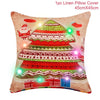 FENGRISE Merry Christmas Pillow Case Christmas Ornaments Navidad Christmas Decoration For Home Happy New Year 2019 Xmas 2018