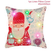 FENGRISE Merry Christmas Pillow Case Christmas Ornaments Navidad Christmas Decoration For Home Happy New Year 2019 Xmas 2018