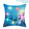 FENGRISE Merry Christmas Pillow Case Christmas Ornaments Navidad Christmas Decoration For Home Happy New Year 2019 Xmas 2018