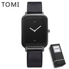 Tomi Watches Men Top Brand Luxury Sport Leather Strap Quartz Watch Man Wristwatch Fashion Casual Dress Relogio Watch